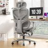 Whale Exclamation Mark 611 Ergonomic Mesh Office Chair – 150° Reclining, 4D Armrests, SGS Gas Lift, Multiple Configurations for Home & Office