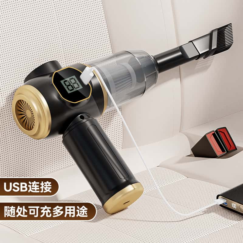 OEM Cordless Handheld Vacuum Cleaner – 60W, USB Rechargeable, Wet/Dry, 3001-4000mAh, Digital Display, Blow & Suction Integrated for Car & Home - Image 3
