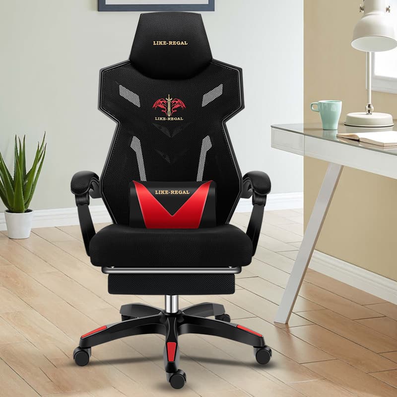 Wright Emperor T291 Ergonomic Mesh Office Chair – Nylon Frame, Linkage Armrests, Liftable, with Rollers, 82-83cm Backrest for Home & Commercial - Image 2