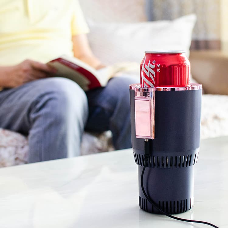 IDCE IDZ003 36W Car Cup Warmer & Cooler – ABS+Aluminum Alloy, 12V/24V & Adapter Options, 6 Colors, Perfect Gift for All Occasions - Image 5