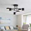 Nordic Bedroom Ceiling Lamp Living Room Lamp Simple Atmospheric Home Study Bar Creative Simple Modern Iron Lighting