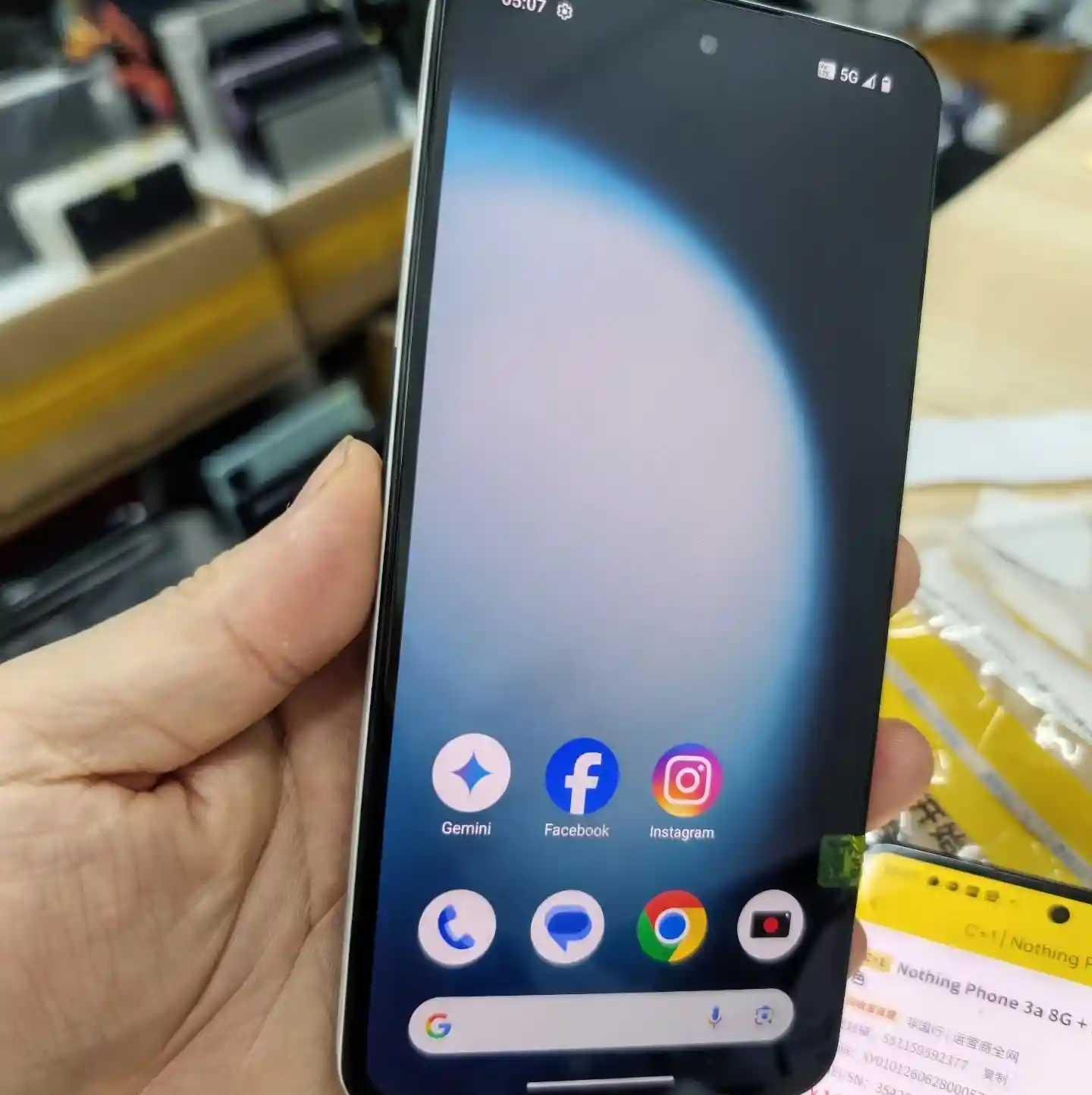 Brand New Nothing Phone (3a) Lite – 128/256GB/8GB RAM – 5G, 6.77" FHD+ 120Hz AMOLED Display with Glyph Light - Image 3