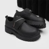 D19 Men's Invisible Height-Increasing Platform Shoes – Casual Big Toe Leather Martin Boots for Comic Conventions (Summer 2025)