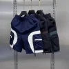 123 Men's Color-Block Quick-Dry Workwear Shorts – Summer Thin Casual Sports Capri Pants for Youth (Summer 2024)