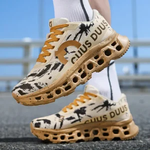 WC06 Camouflage Breathable Sports Shoes – Cushioned Marathon Running Sneakers for Men & Women (Foreign Trade & Cross-Border)